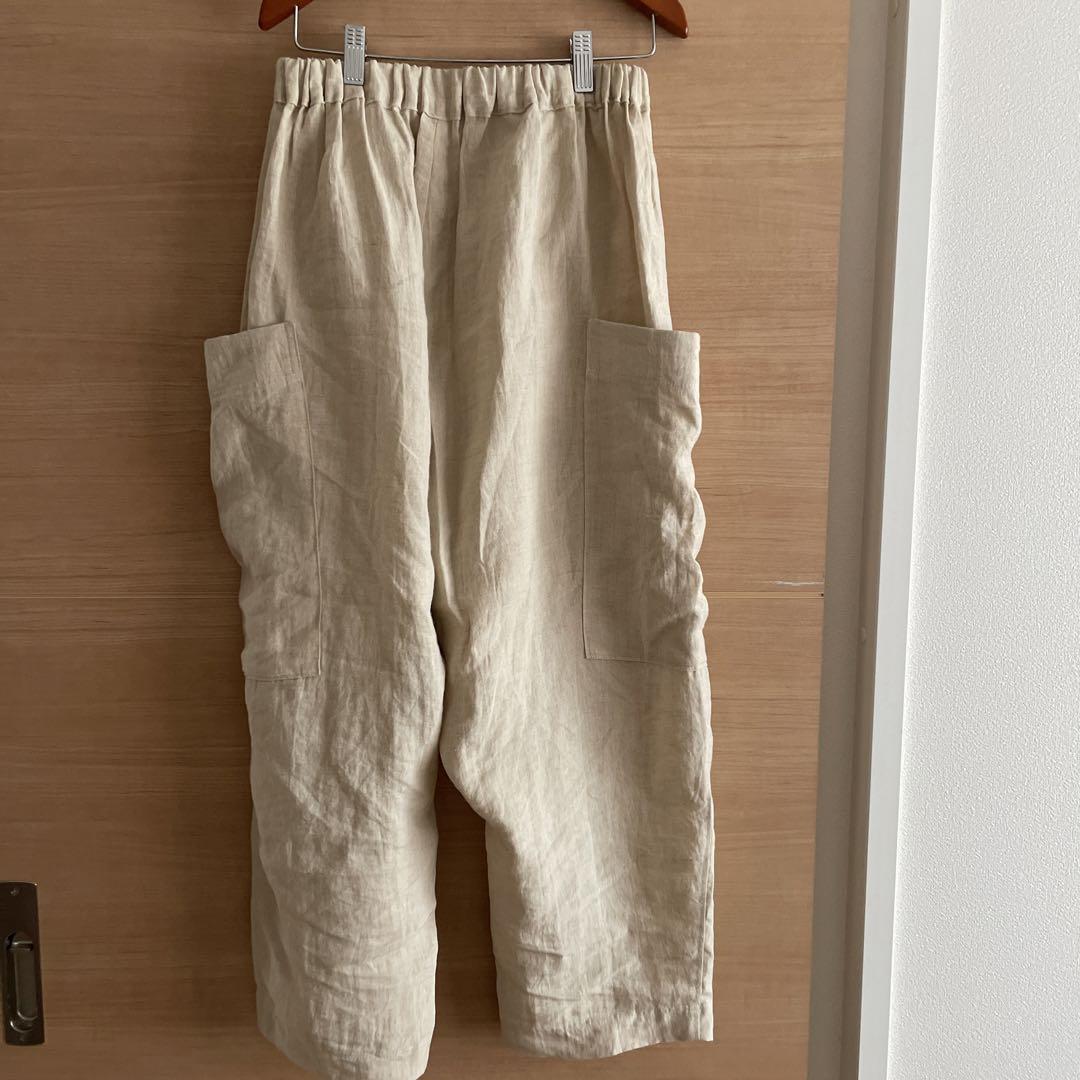 リネンサルエルパンツ