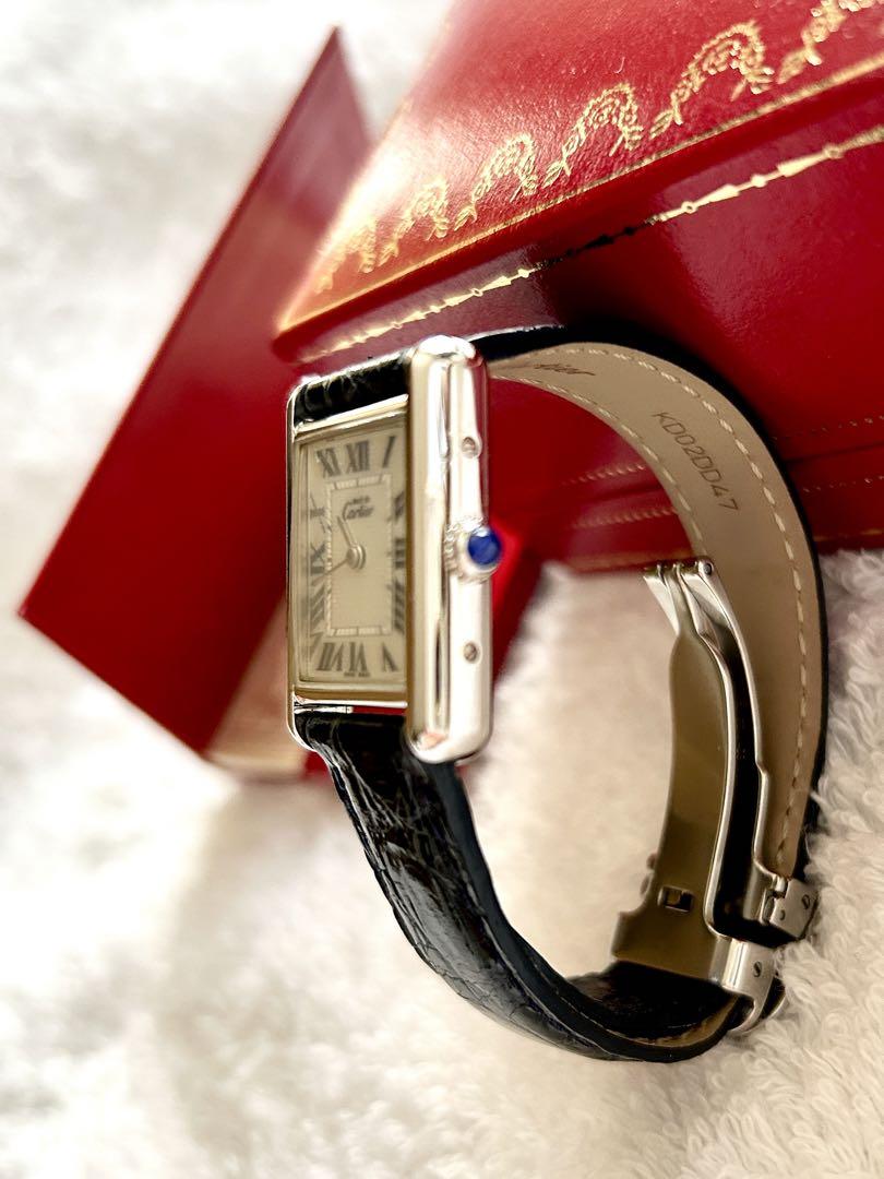 カルティエ  CARTIER マストドゥタンク　SM シルバー925