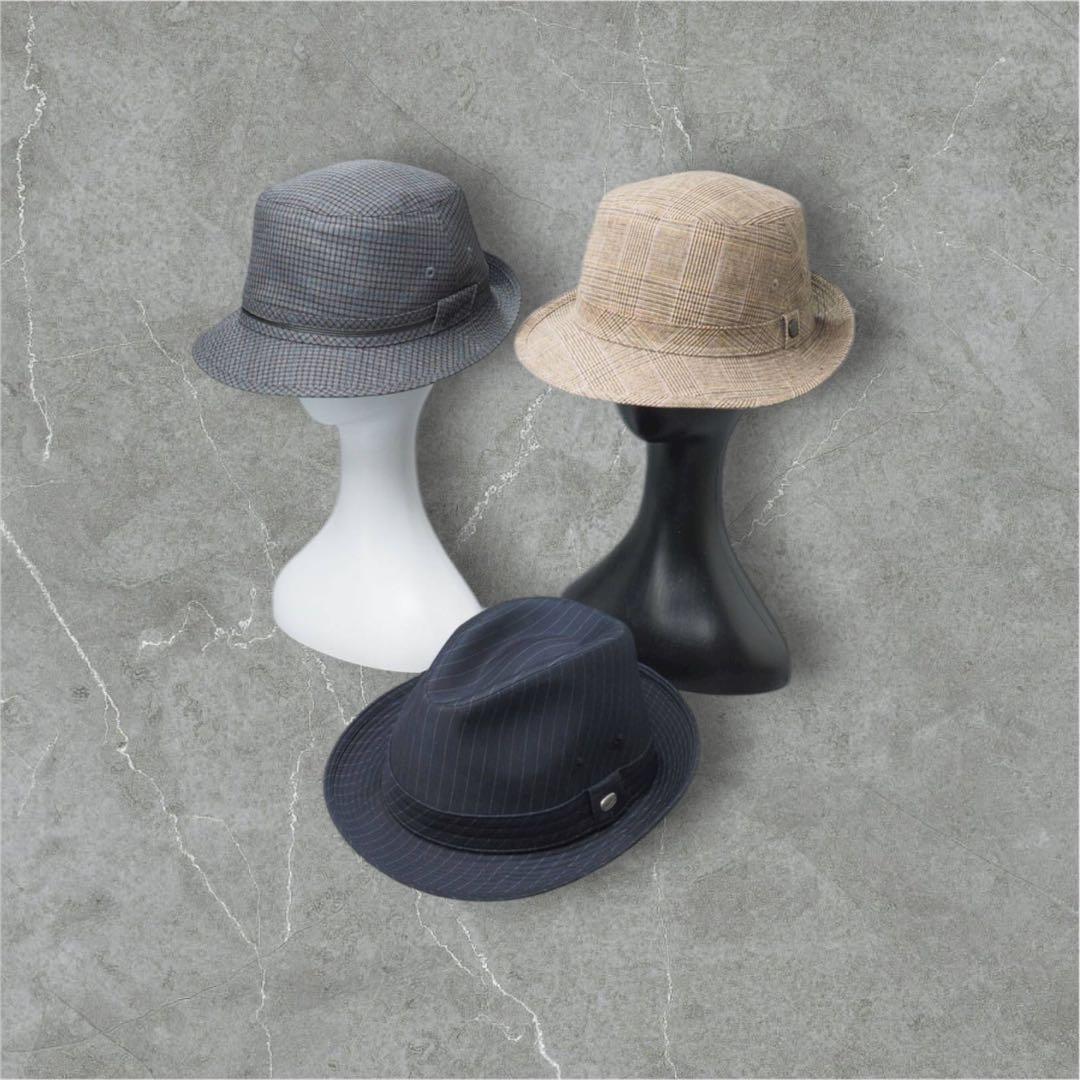 ボルサリーノ Borsalino 帽子 ハット3点セット アルペンハット