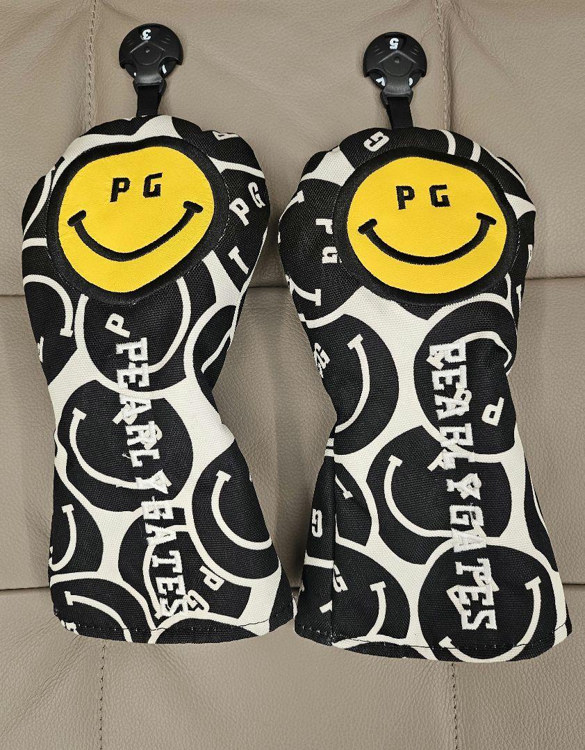 PG スマイリーフェイス ヘッドカバー5個セット