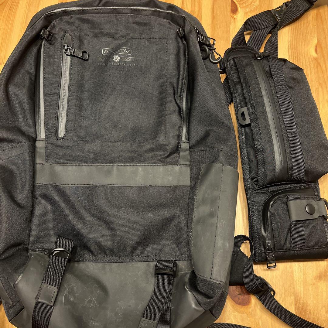 【超美品】AS2OV(アッソブ)バックパック305D 防水CORDURA