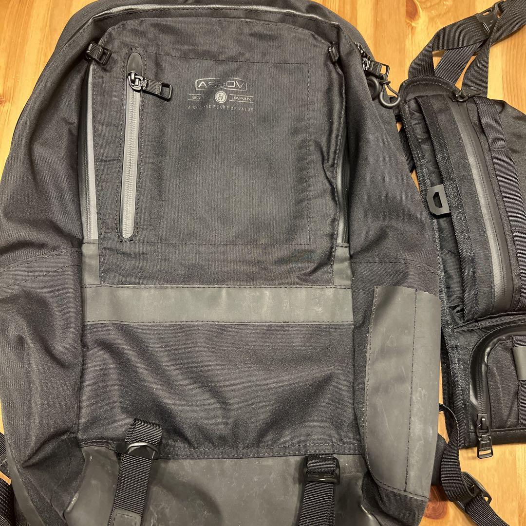 【超美品】AS2OV(アッソブ)バックパック305D 防水CORDURA