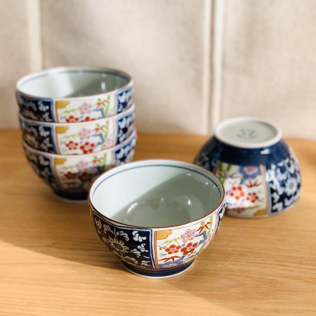 ★新品★ 有田焼 金雲香梅 小鉢 食器 5個セット Made in Japan
