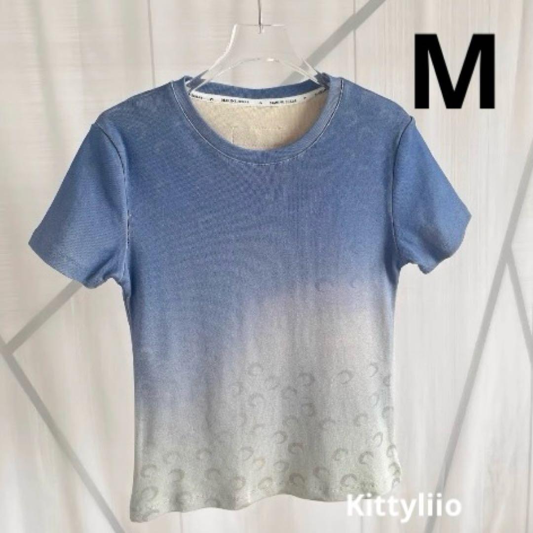 【MARINE SERRE】関税送料込 コットン ベイビーフィットTシャツ MARINE SERRE コットン ベイビーフィットTシャツ M - メルカリ