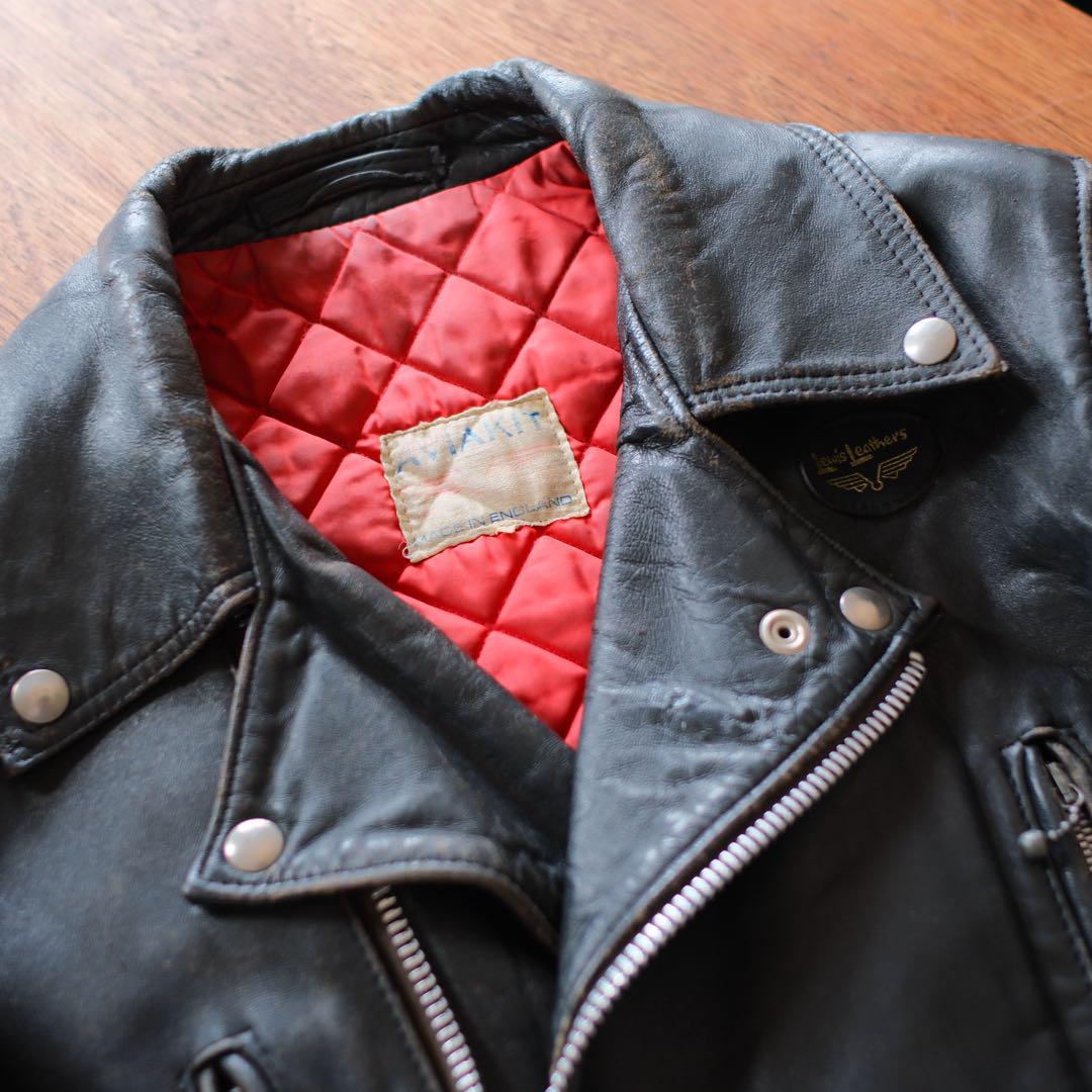 ルイスレザー　ヴィンテージ　70年代　ライトニング　Lewis Leathers
