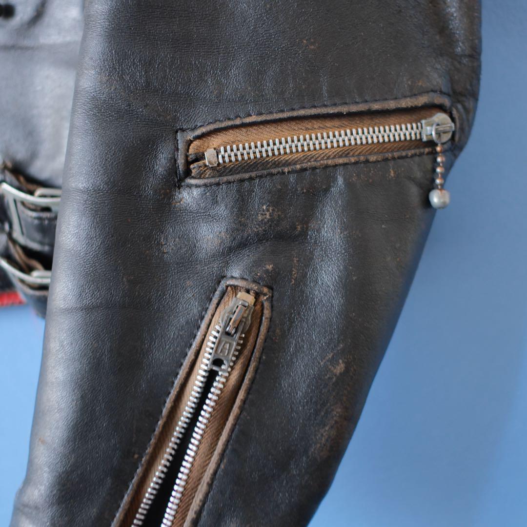 ルイスレザー　ヴィンテージ　70年代　ライトニング　Lewis Leathers