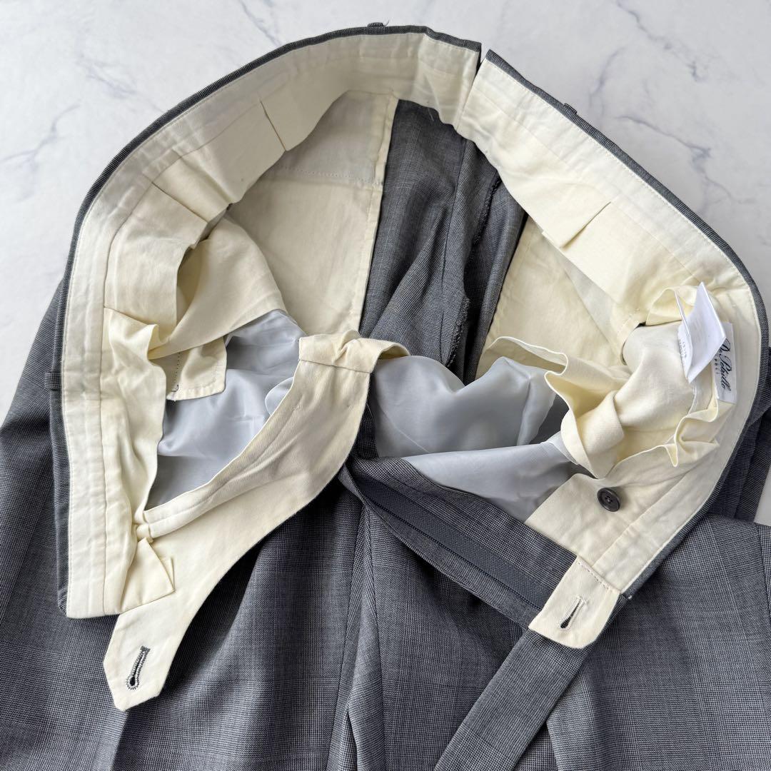 De Petrillo デ ペトリロ セットアップ スーツ グレー 52 XL