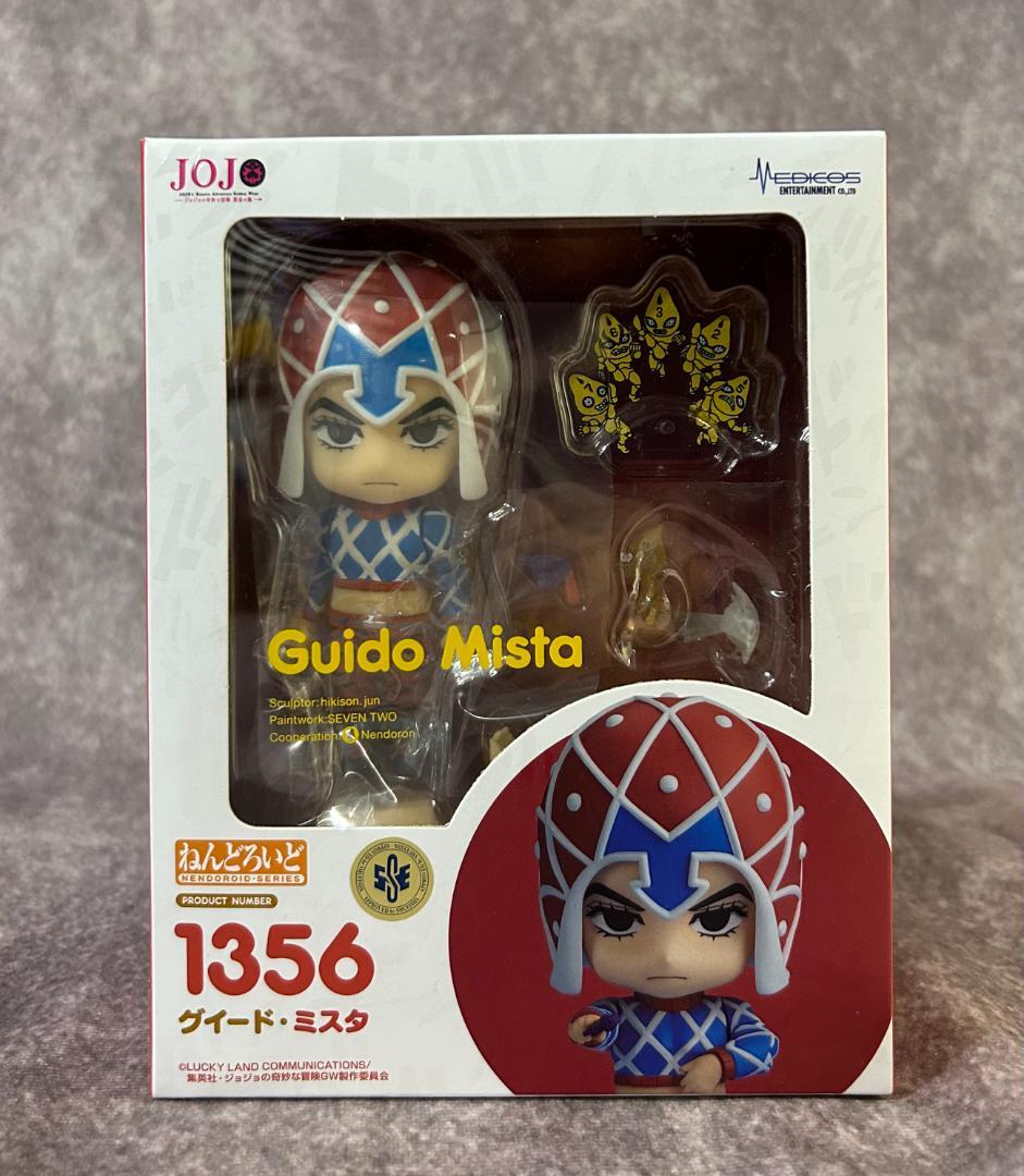 ジョジョの奇妙な冒険 5部 ミスタ ねんどろいど ねんどろいど グイード・ミスタ(ジョジョの奇妙な冒険 黄金の風
