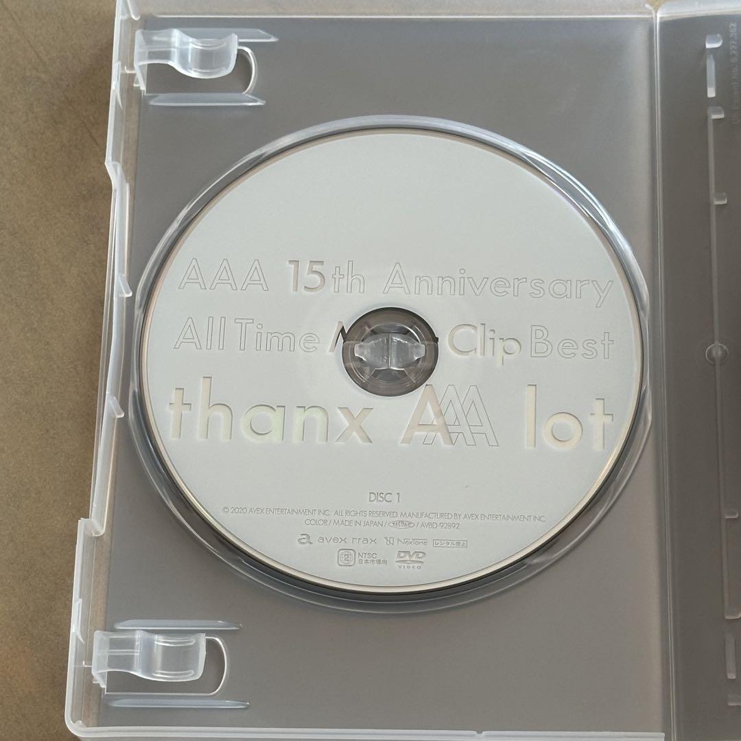 AAA/AAA 15th Anniversary All Time Music… AAA 15th Anniversary All Time Best -thanx AAA lot- - Album