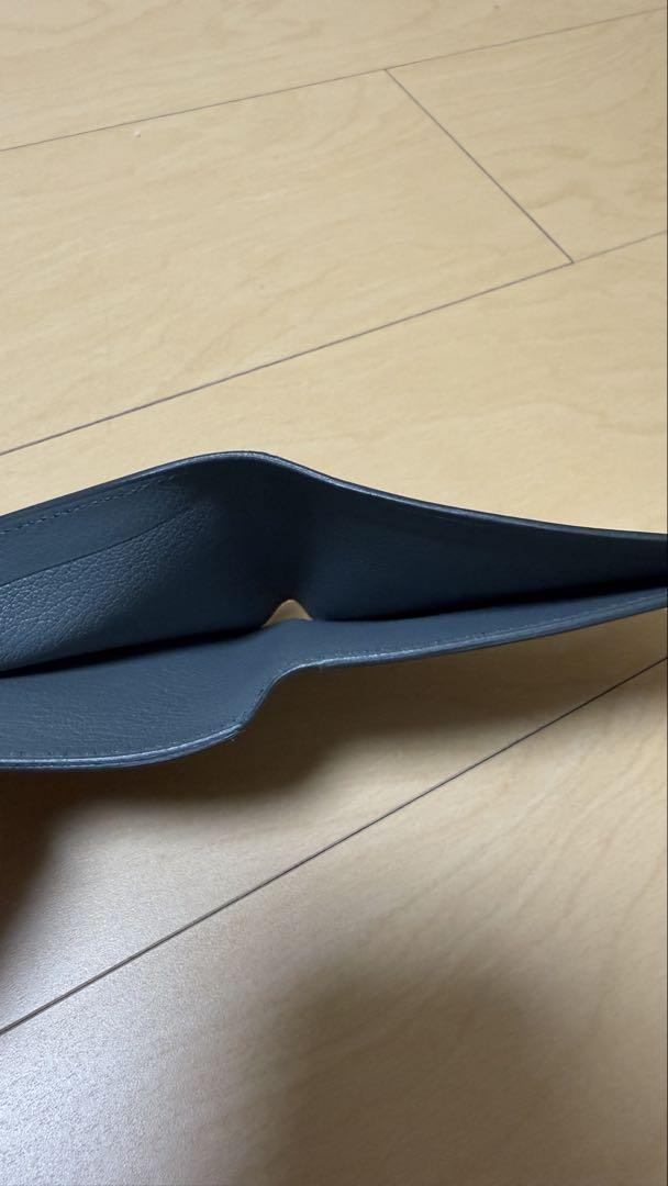 HERMES 二つ折り財布 グレー