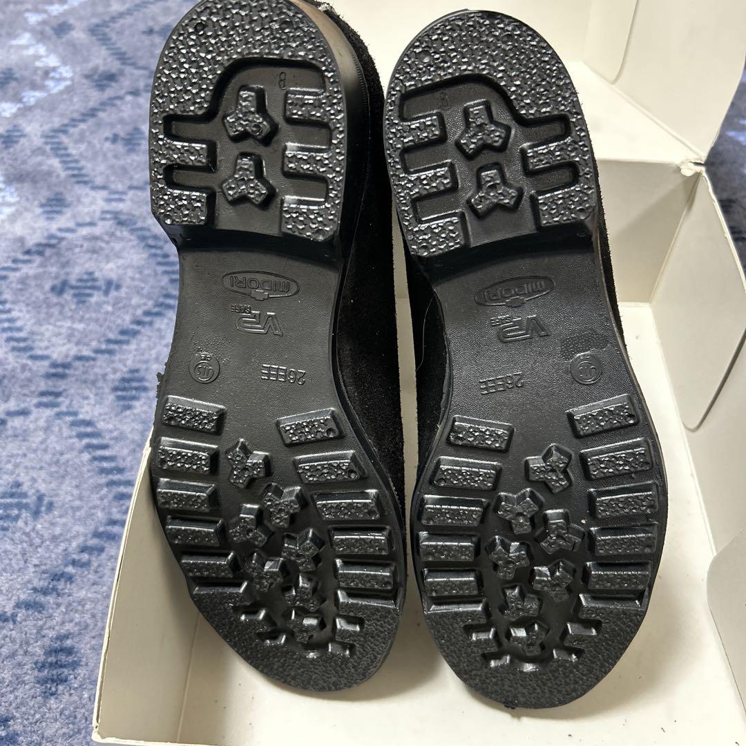MIDORI ANZEN V4009 ブラック安全靴 26cm