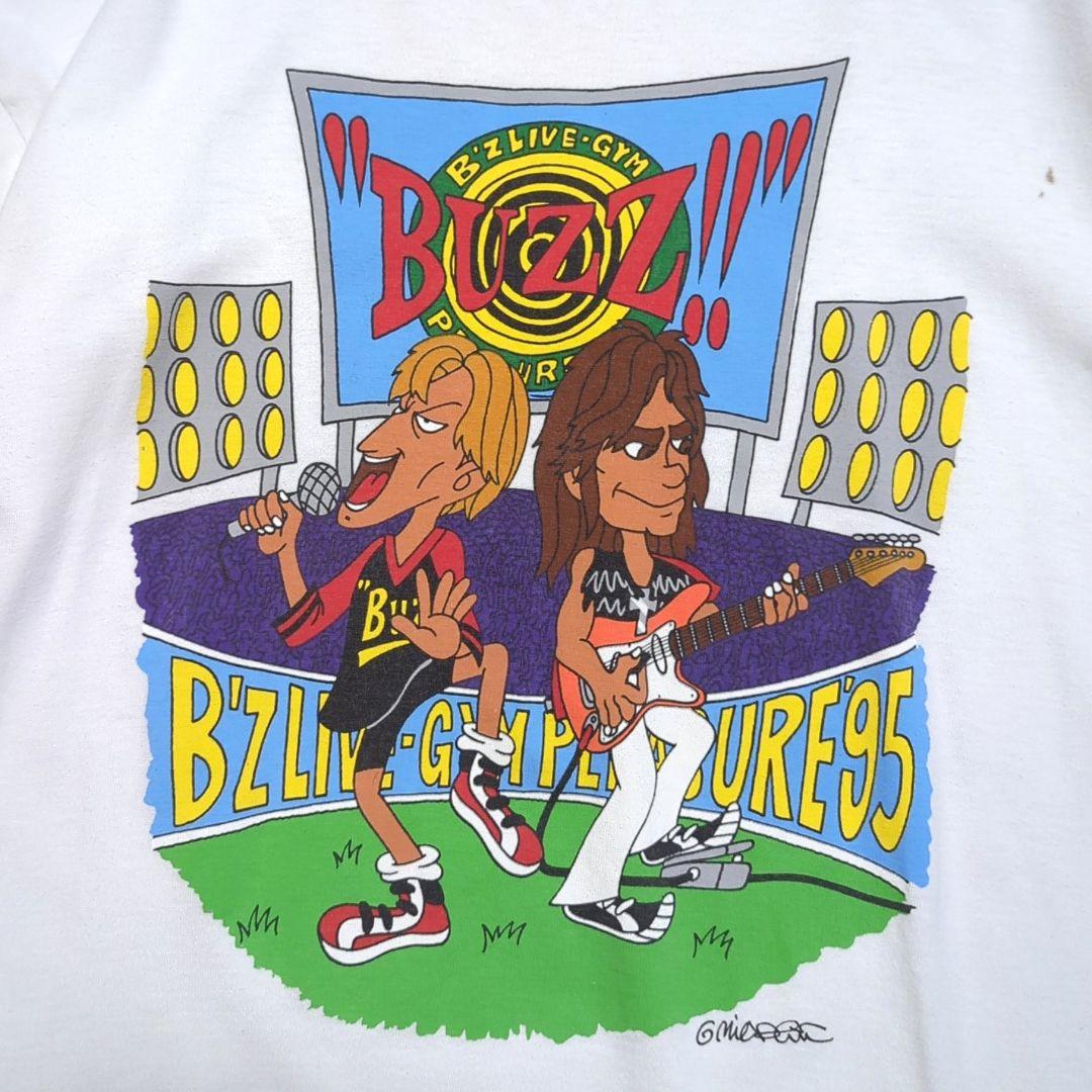 B'z LIVE GYM 95 BUZZ 90s ライブ Tシャツ バンド