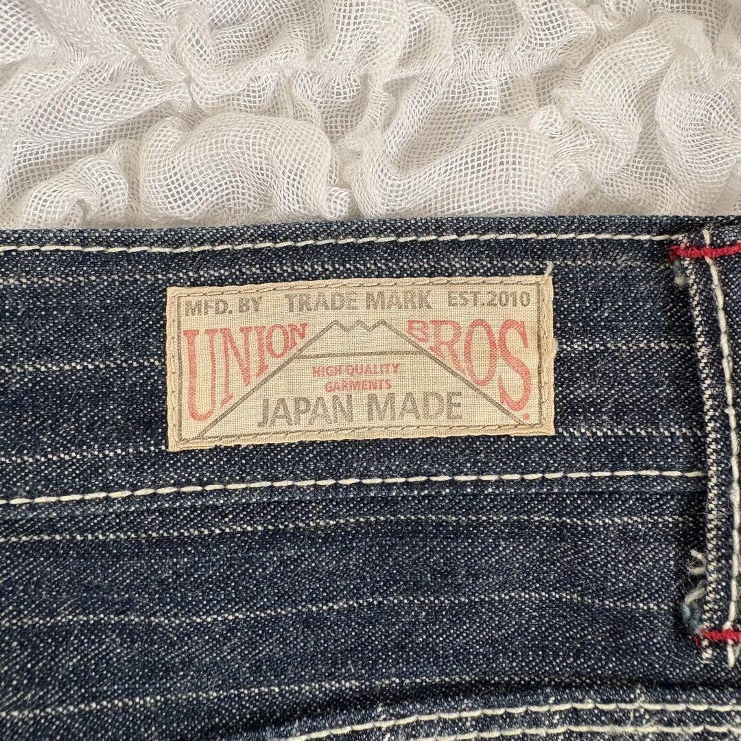 union bros ダブルニーワークデニムパンツ　30