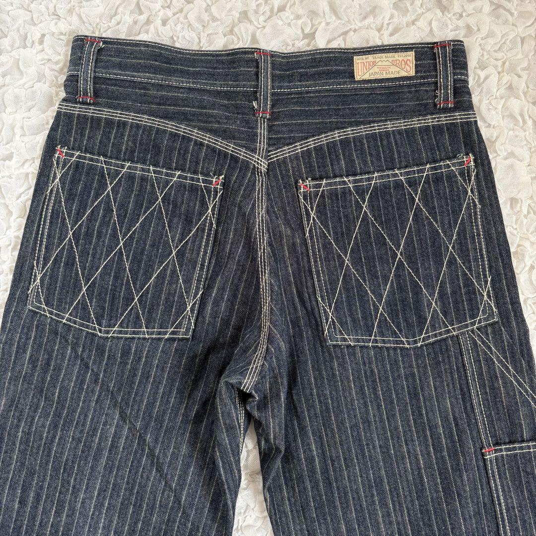 union bros ダブルニーワークデニムパンツ　30