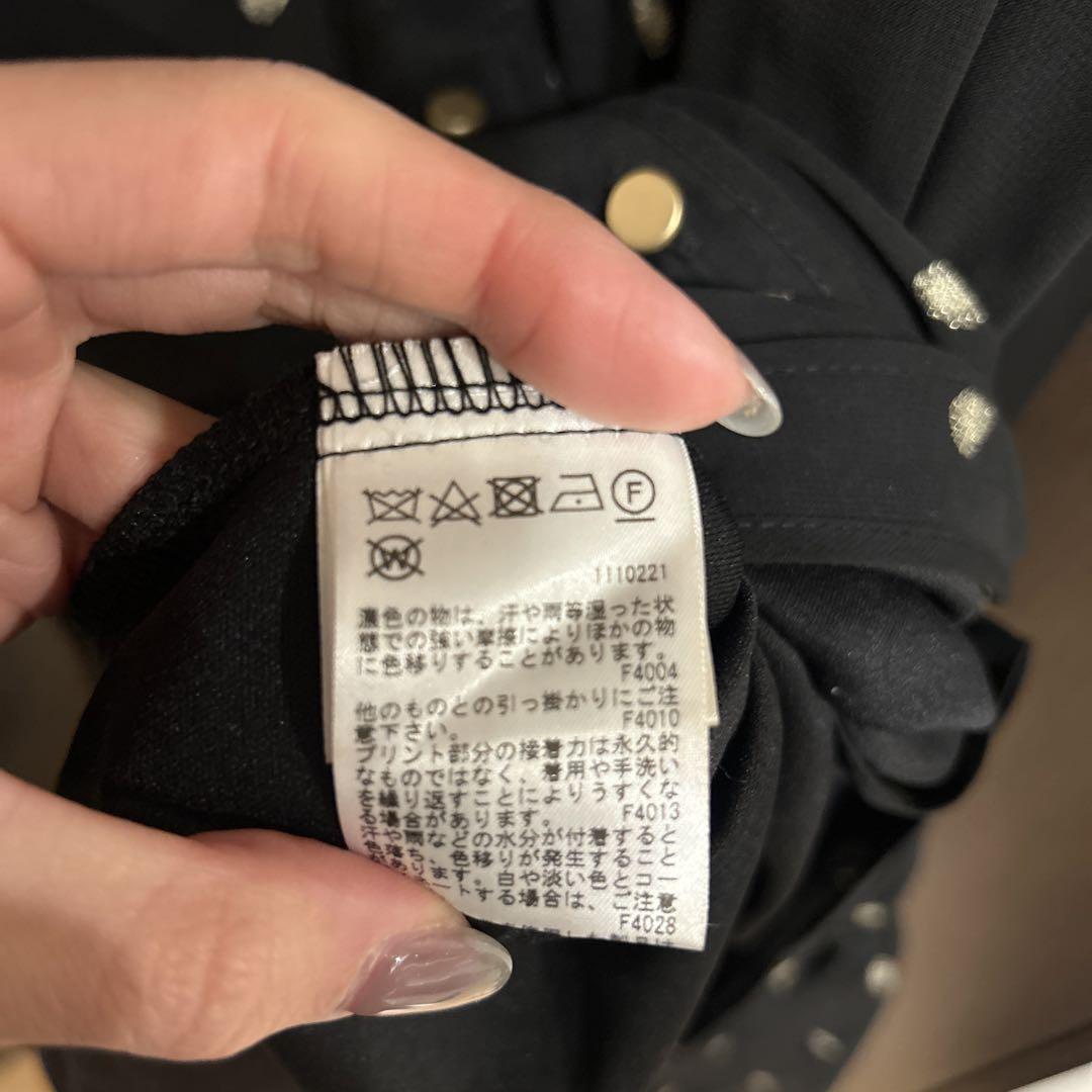 ワンピース Ameri VINTAGE/SPARKLE DOT DRESS