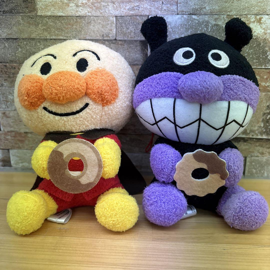 アンパンマン バイキンマン ぬいぐるみセット アンパンマン バイキンマン ぬいぐるみセット - メルカリ