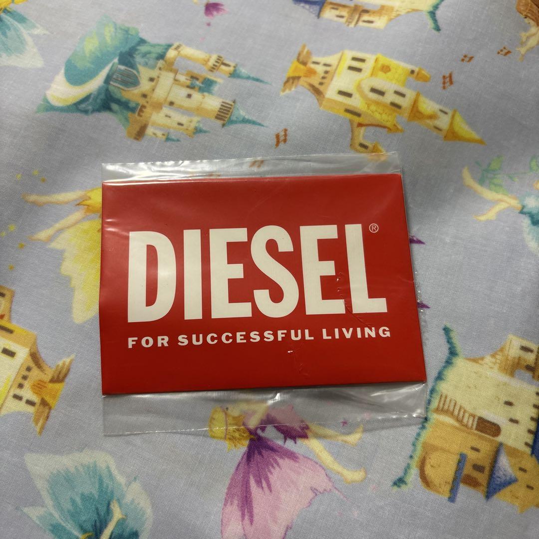 専用新品　DIESELユニセックスファブリック Dロゴ刺繍 バックパック