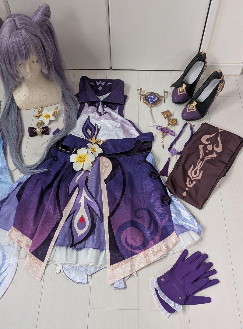 原神　刻晴　コスプレ衣装フルセット