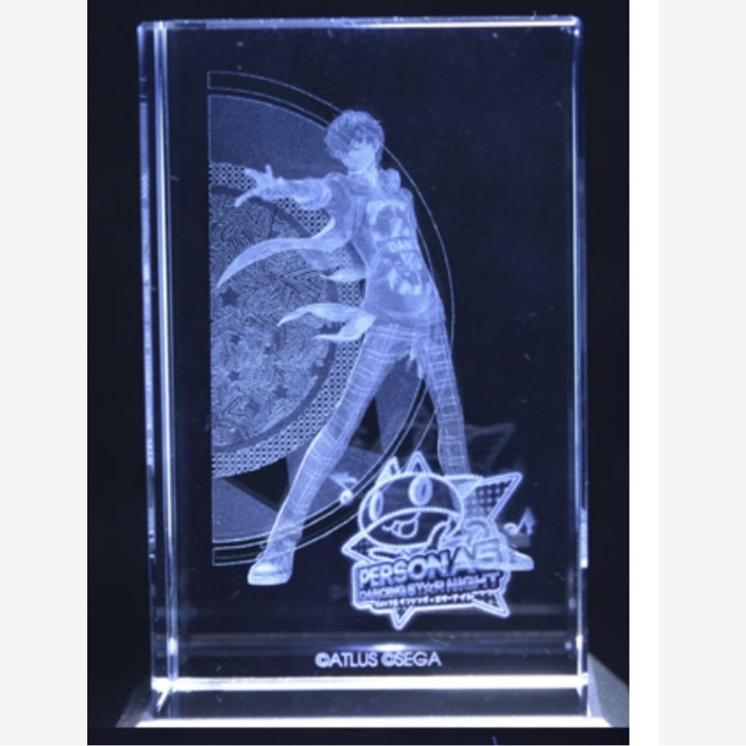 ペルソナ5ダンシング 3Dクリスタル ペルソナ5 ダンシング・スターナイト ファミ通DXパック 主人公