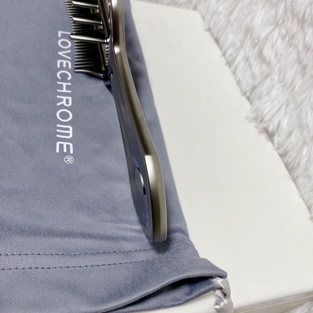 未使用 LOVECHROME パドルコーム PREMIUM コーム ブラック