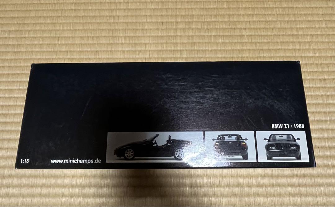 ミニチャンプス BMW Z1 1988 ブラック autoart 京商 ミニチャンプス BMW Z1 1988 ブラック autoart 京商 - メルカリ