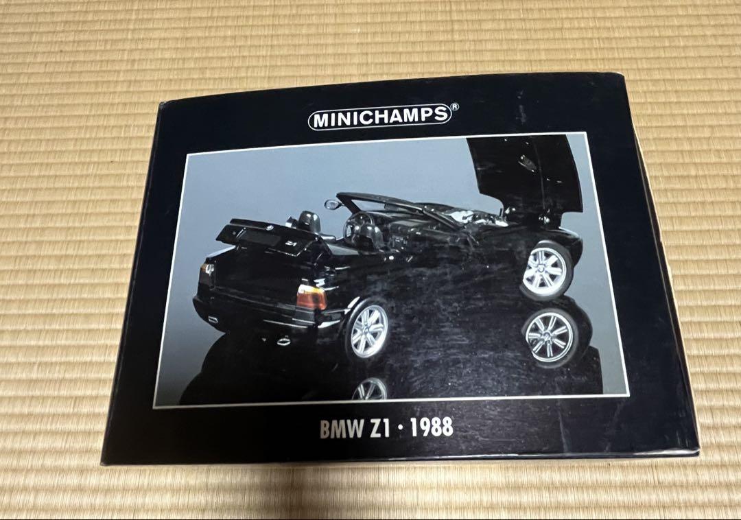 ミニチャンプス BMW Z1 1988 ブラック autoart 京商 ミニチャンプス BMW Z1 1988 ブラック autoart 京商 - メルカリ