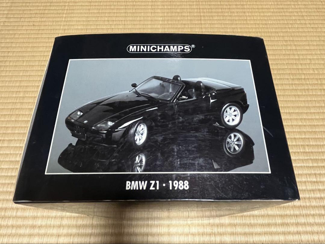 ミニチャンプス BMW Z1 1988 ブラック autoart 京商 ミニチャンプス BMW Z1 1988 ブラック autoart 京商 - メルカリ