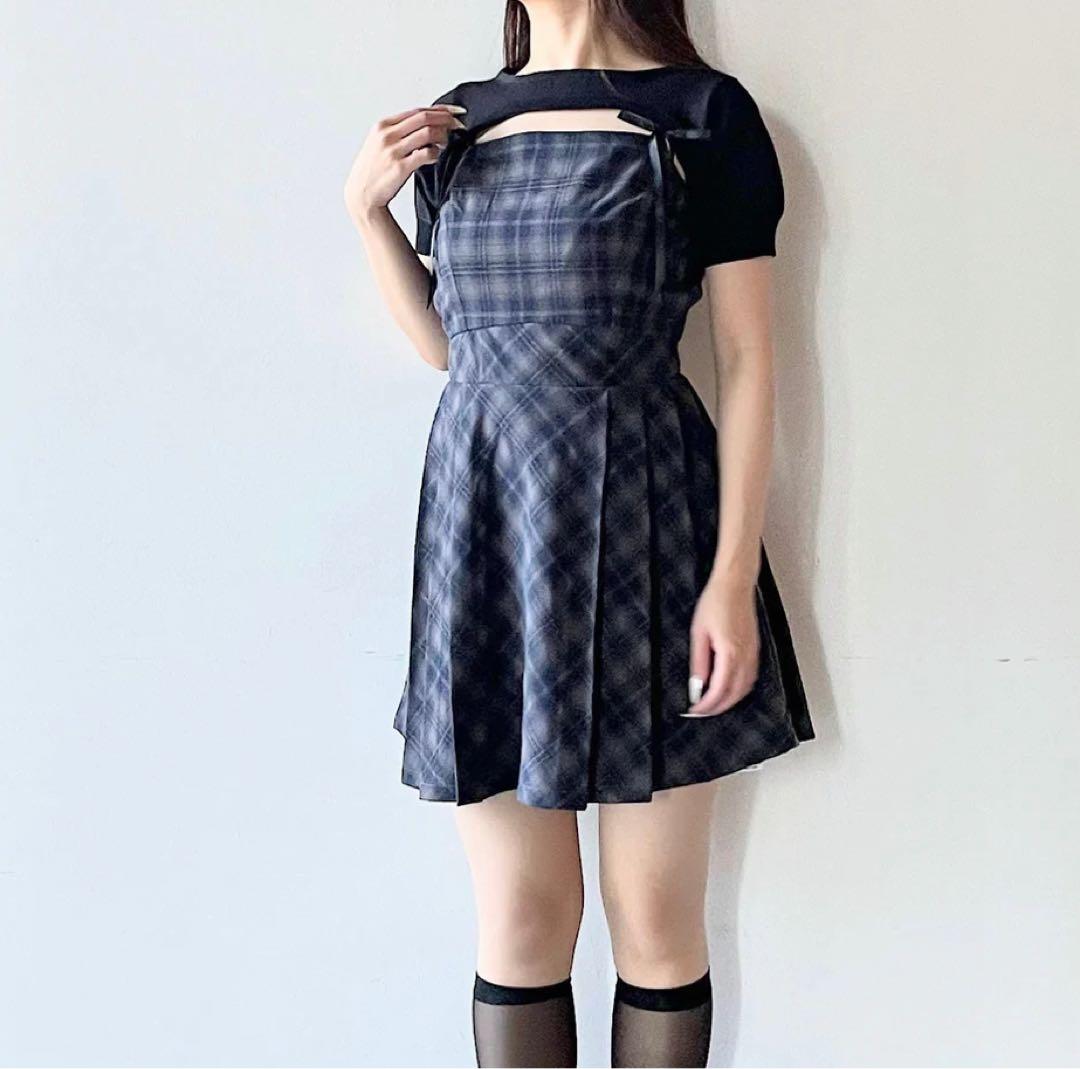 NOMAE PARK by oneway ショートニット×キャミワンピースセット