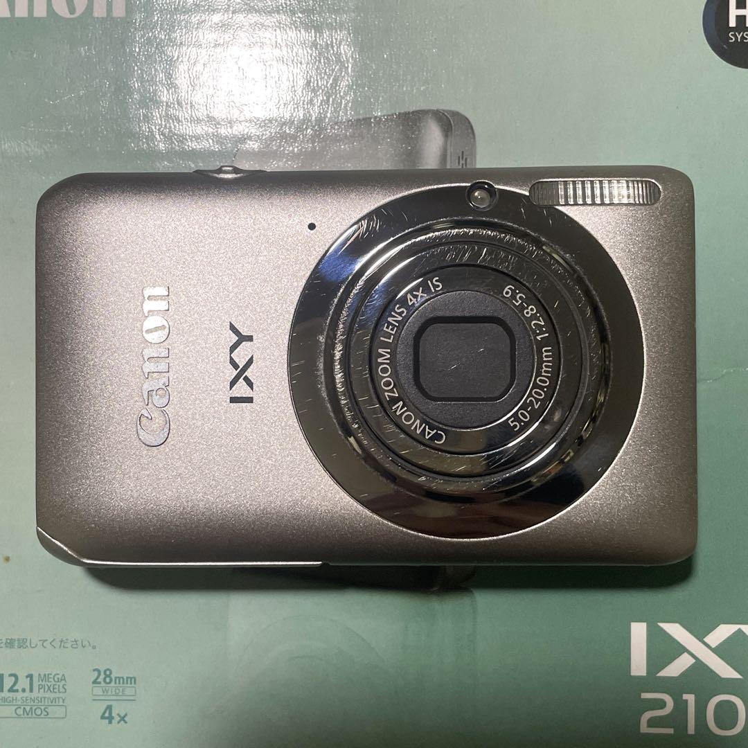 Canon キャノン コンパクトデジタルカメラ IXY 210F シルバー