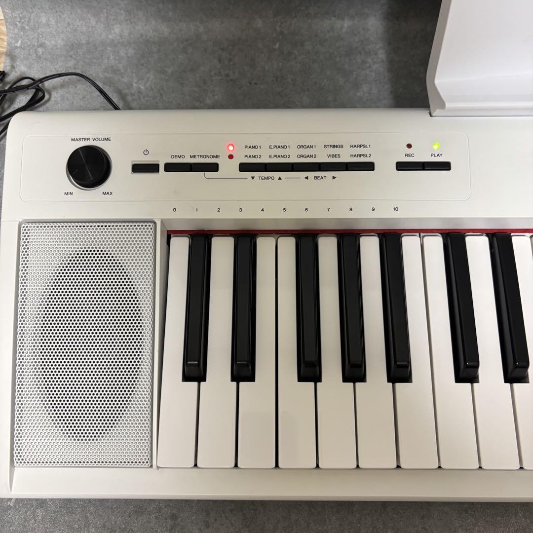 YAMAHA piaggero NP-12 61鍵盤 スタンド 譜面台付き