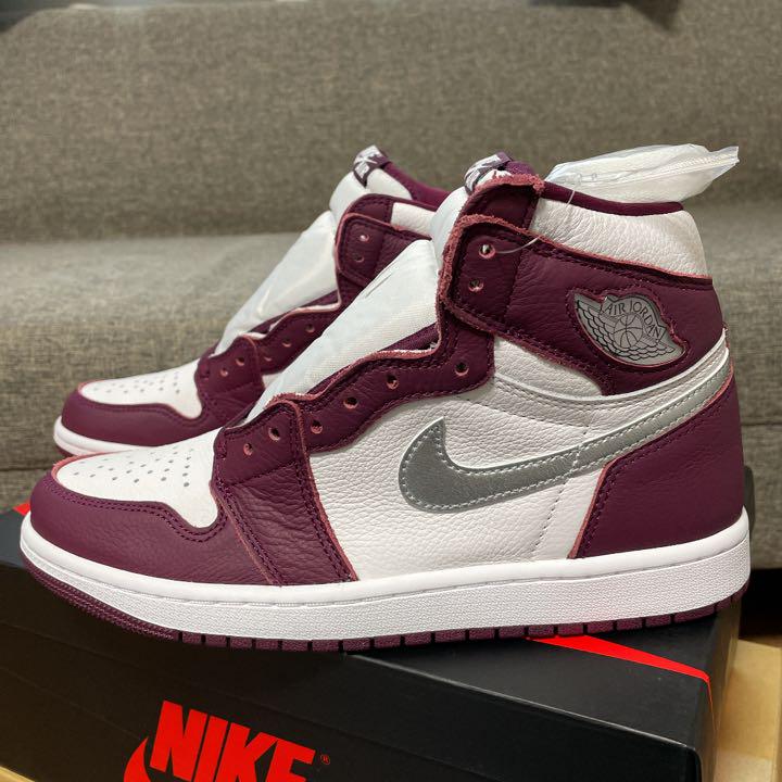 人気SALE得価 AIR JORDAN 1 RETRO HIGH OG BORDEAUX Kkw1v-m49623819755 100%新品定番