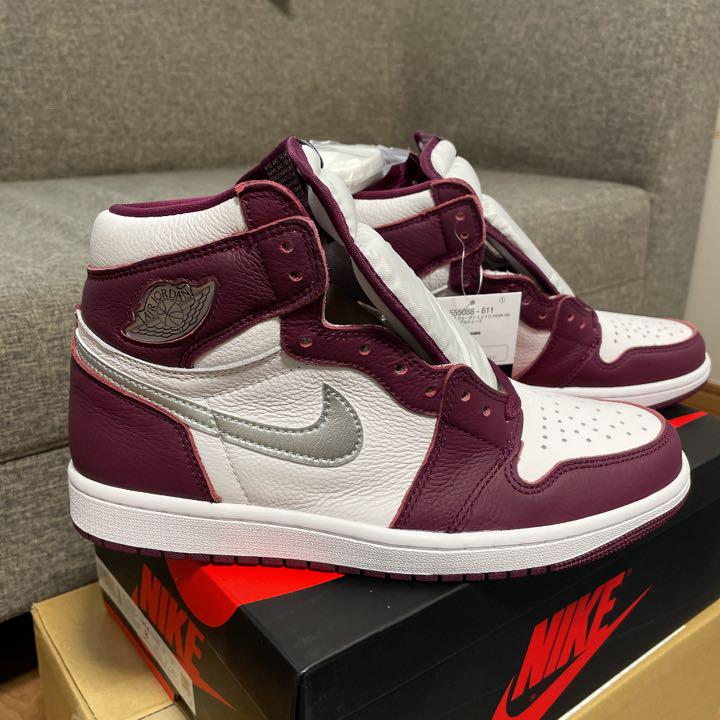 人気SALE得価 AIR JORDAN 1 RETRO HIGH OG BORDEAUX Kkw1v-m49623819755 100%新品定番