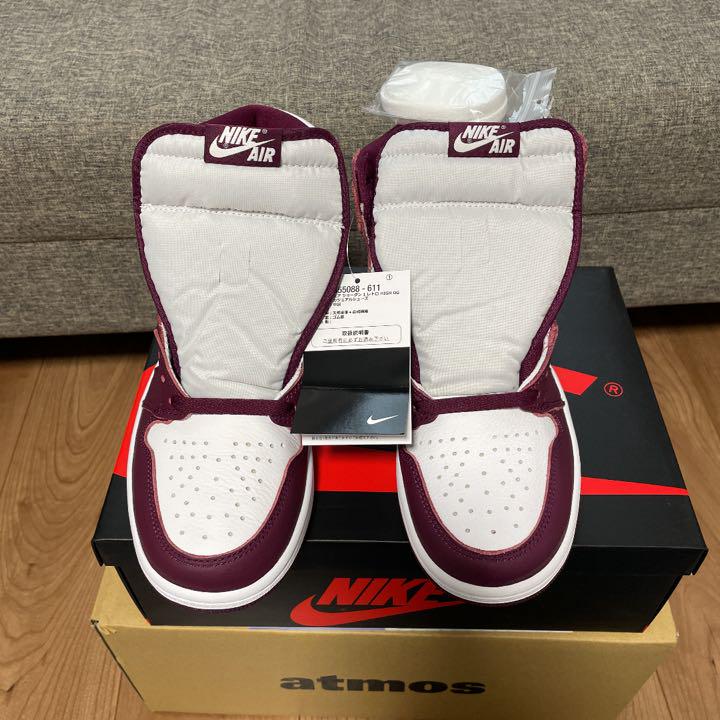 人気SALE得価 AIR JORDAN 1 RETRO HIGH OG BORDEAUX Kkw1v-m49623819755 100%新品定番