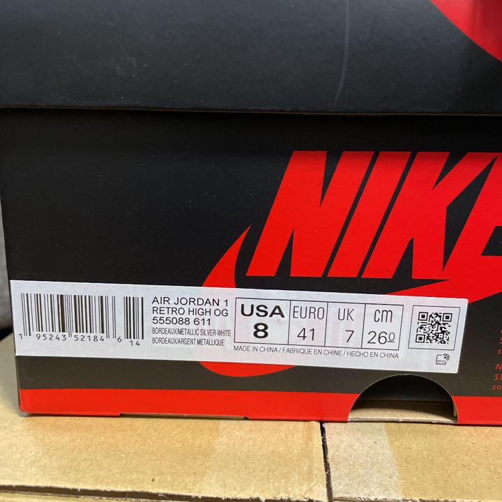 人気SALE得価 AIR JORDAN 1 RETRO HIGH OG BORDEAUX Kkw1v-m49623819755 100%新品定番
