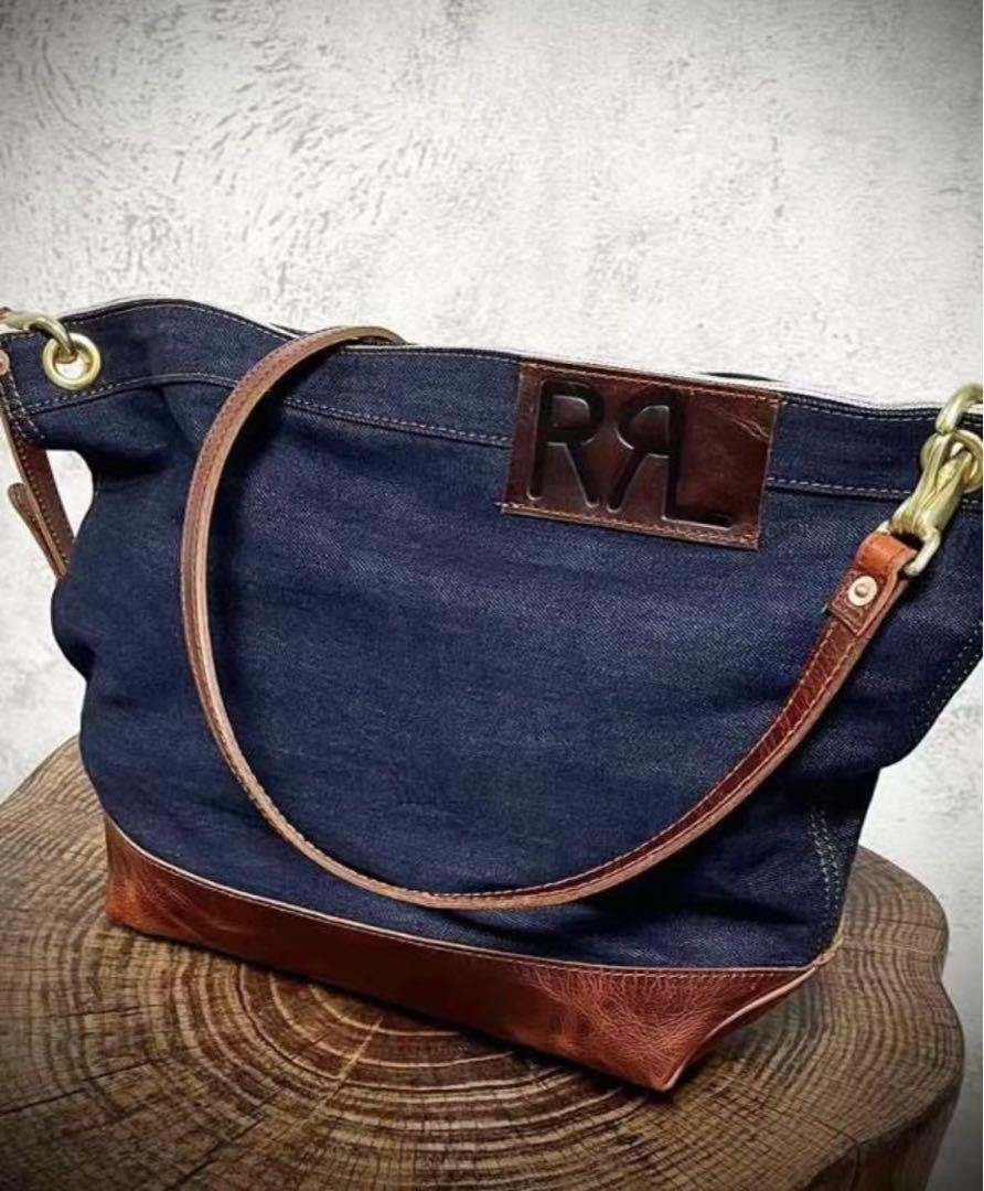 RRL デニム ショルダーバッグ 男女兼用