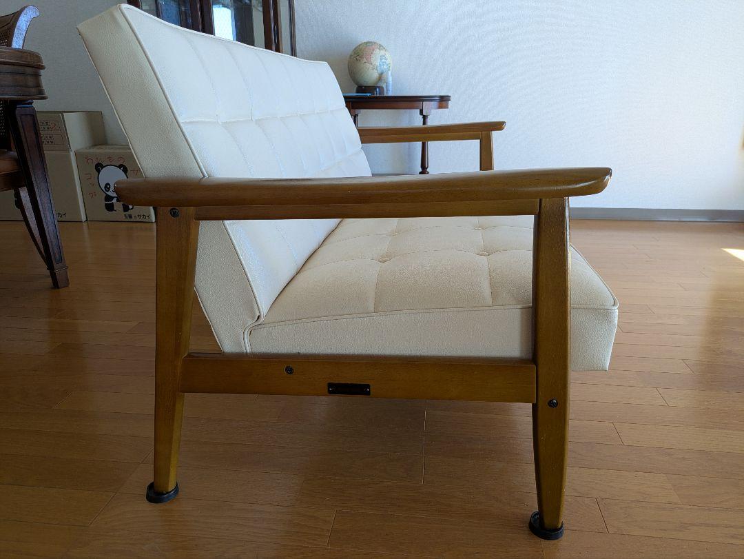 【売約済み】【専用】カリモク60 Kチェア 2シート ホワイト