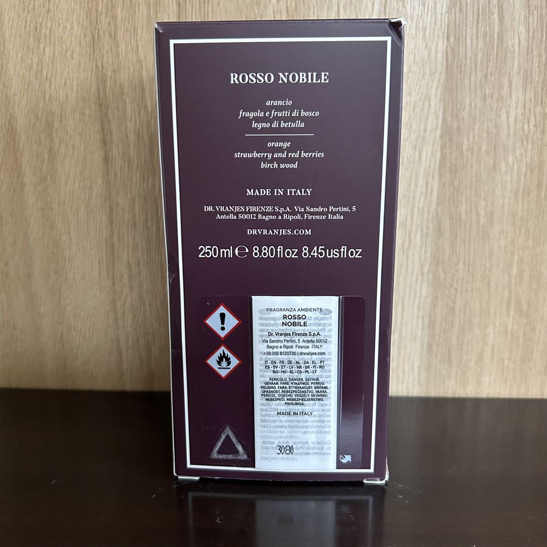 【新品未使用箱袋有】DR. VRANJES ROSSO NOBILE 250ml