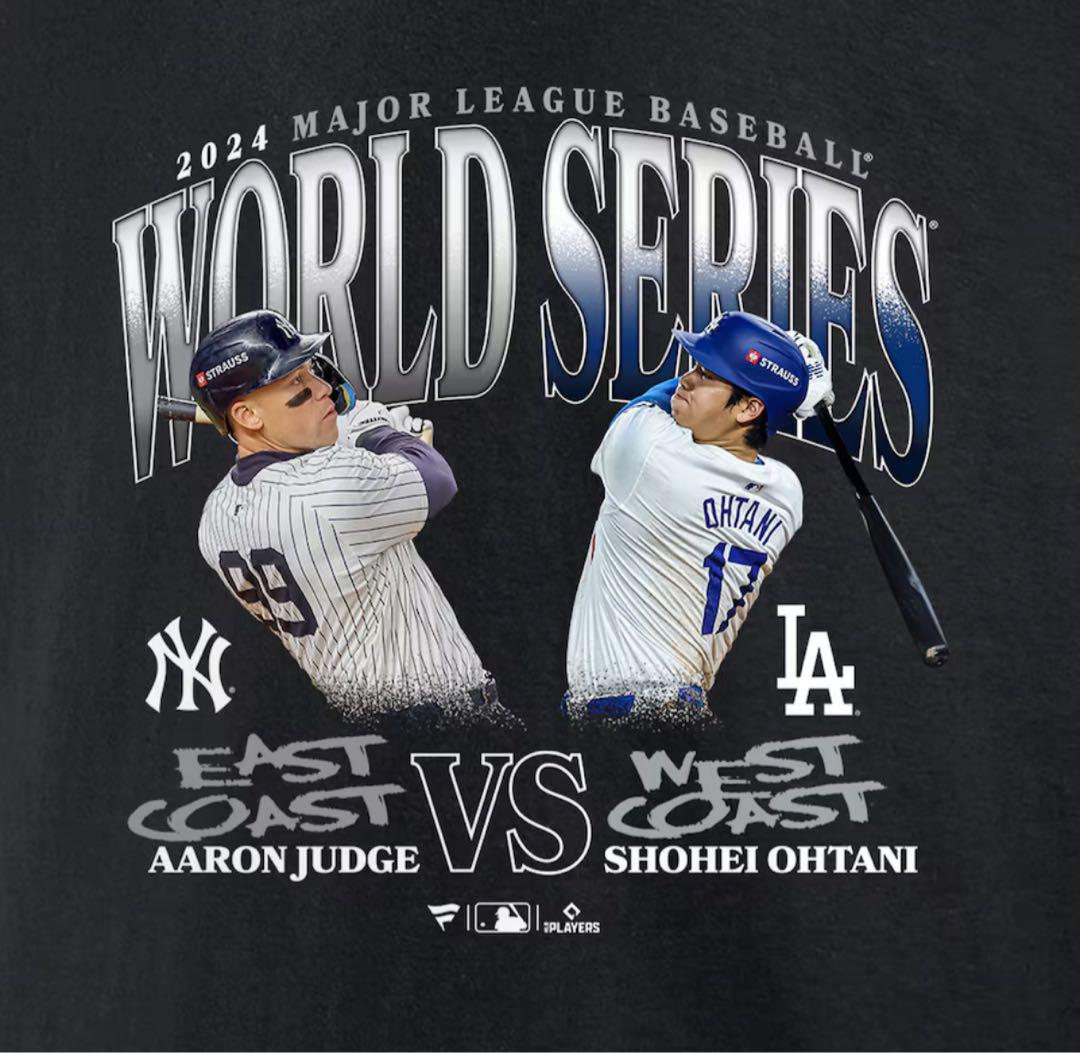 大谷翔平 ✖️ ジャッジ Tシャツ ワールドシリーズ - メルカリ