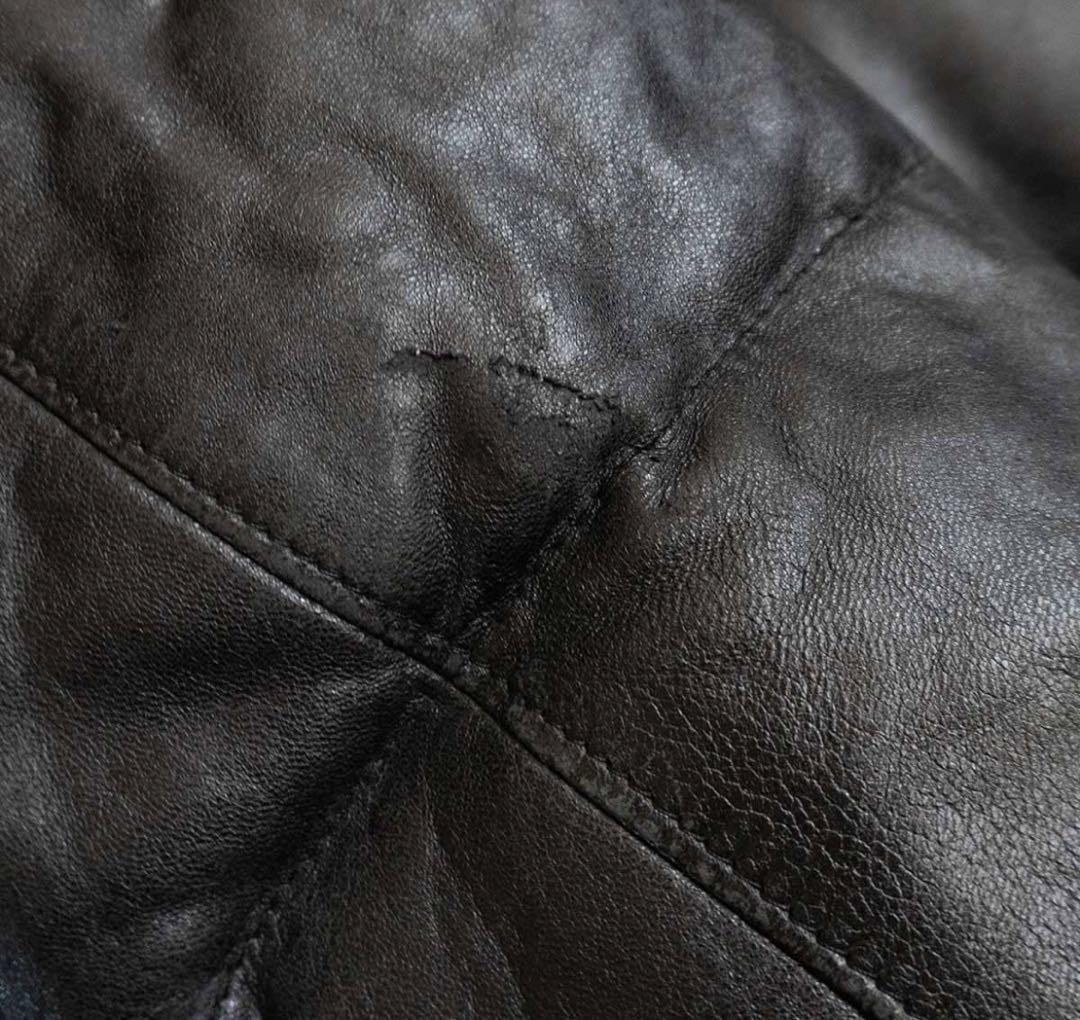 Schott レザーダウンジャケット 214D 40 SCHOTT [ショット] 214D LEATHER DOWN JACKET-Jalana