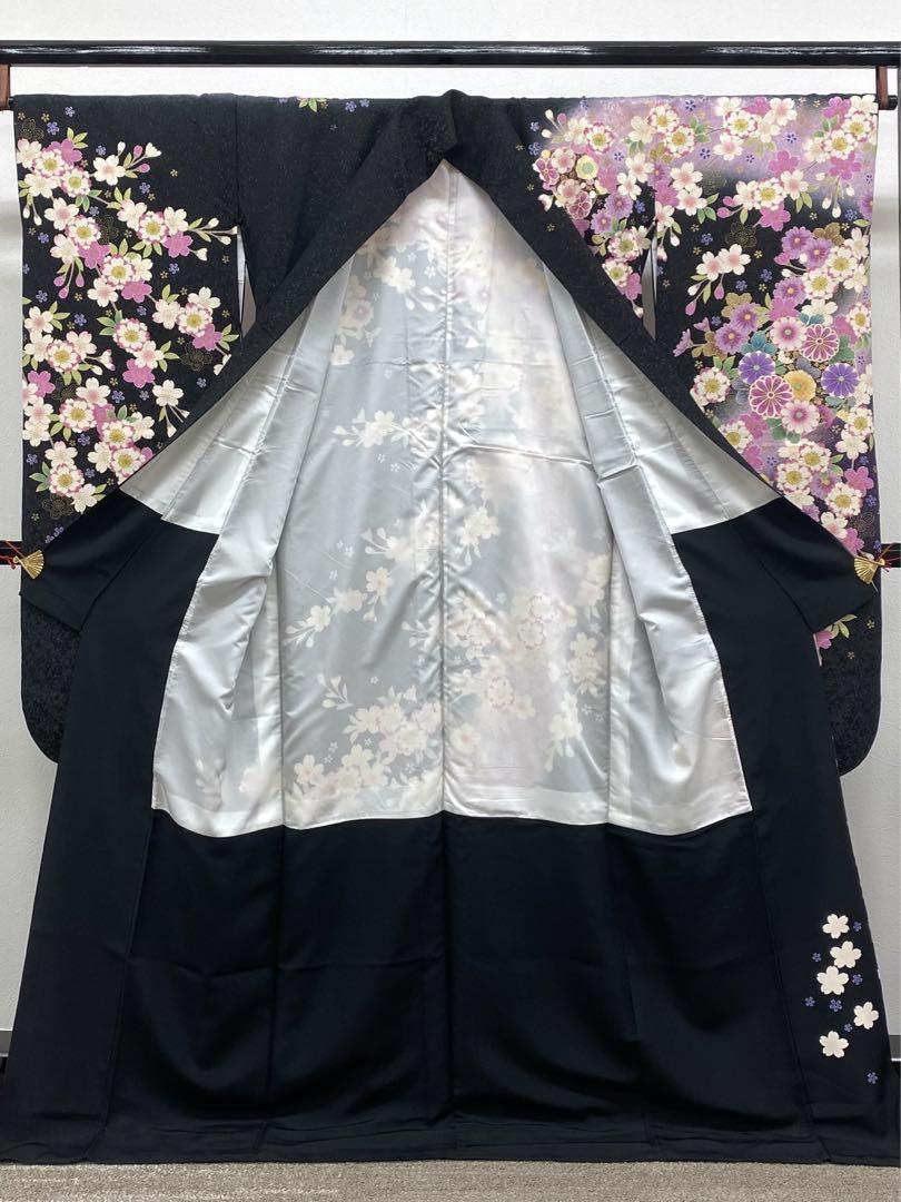 振袖 豪華 金駒 銀駒 金彩 紋意匠 身丈171cm