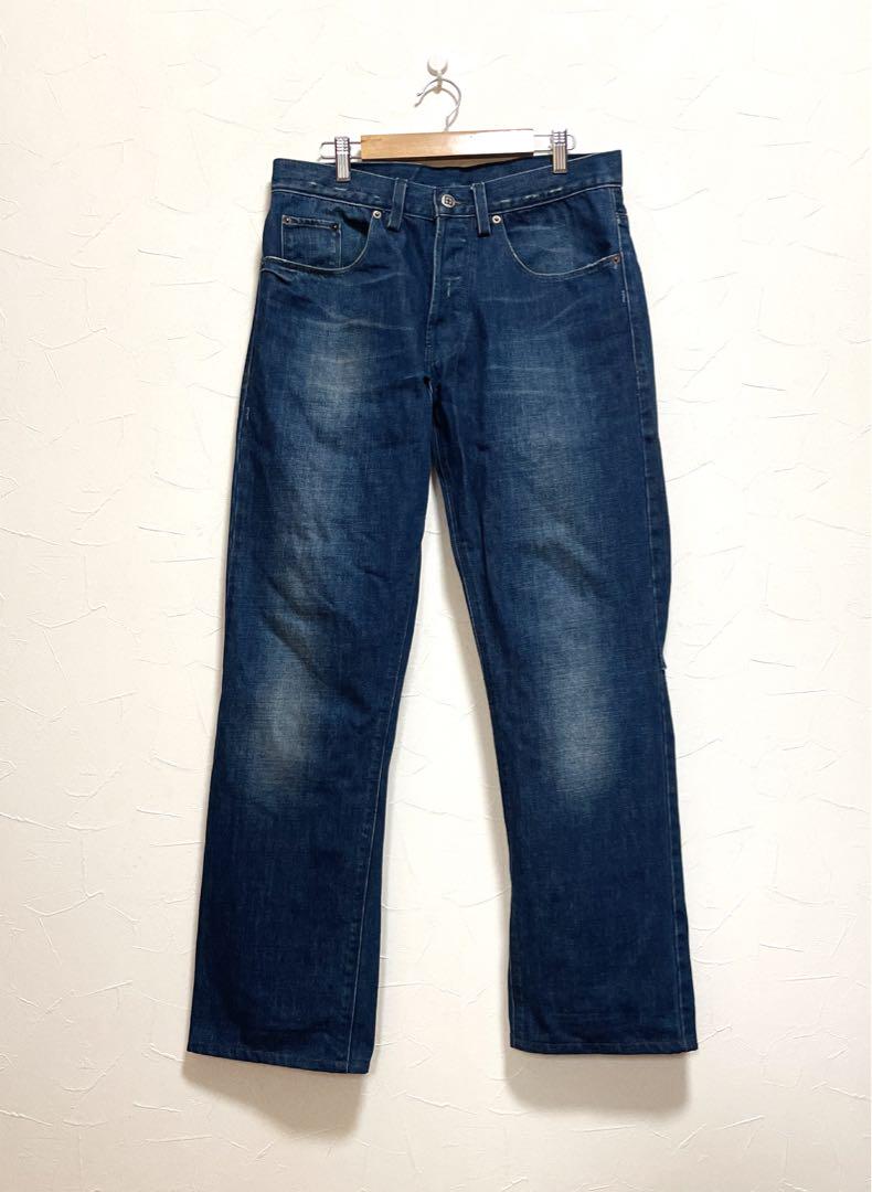 Ksubi スビ デニムパンツ ジーンズ Gパン W30 ヒゲ ハチノス 古着