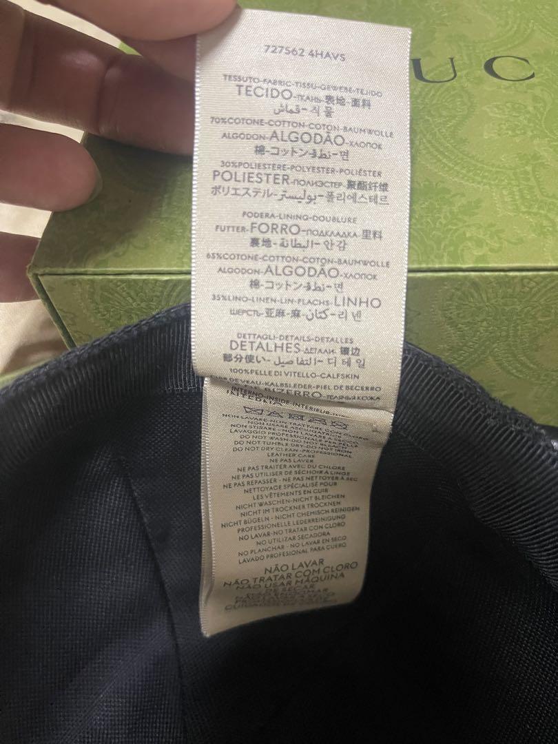 セリノス様GUCCI グッチ ジャンボGG キャンバス ベースボールキャップ