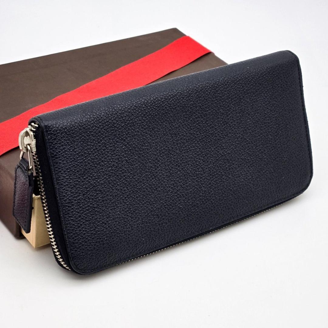 サンローラン 長財布 YSL カサンドラ レザー ブラック