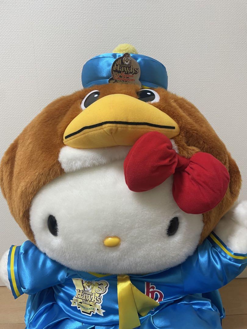 ★非売品★　福岡ダイエーホークス　ジャンボキティちゃん ぬいぐるみ