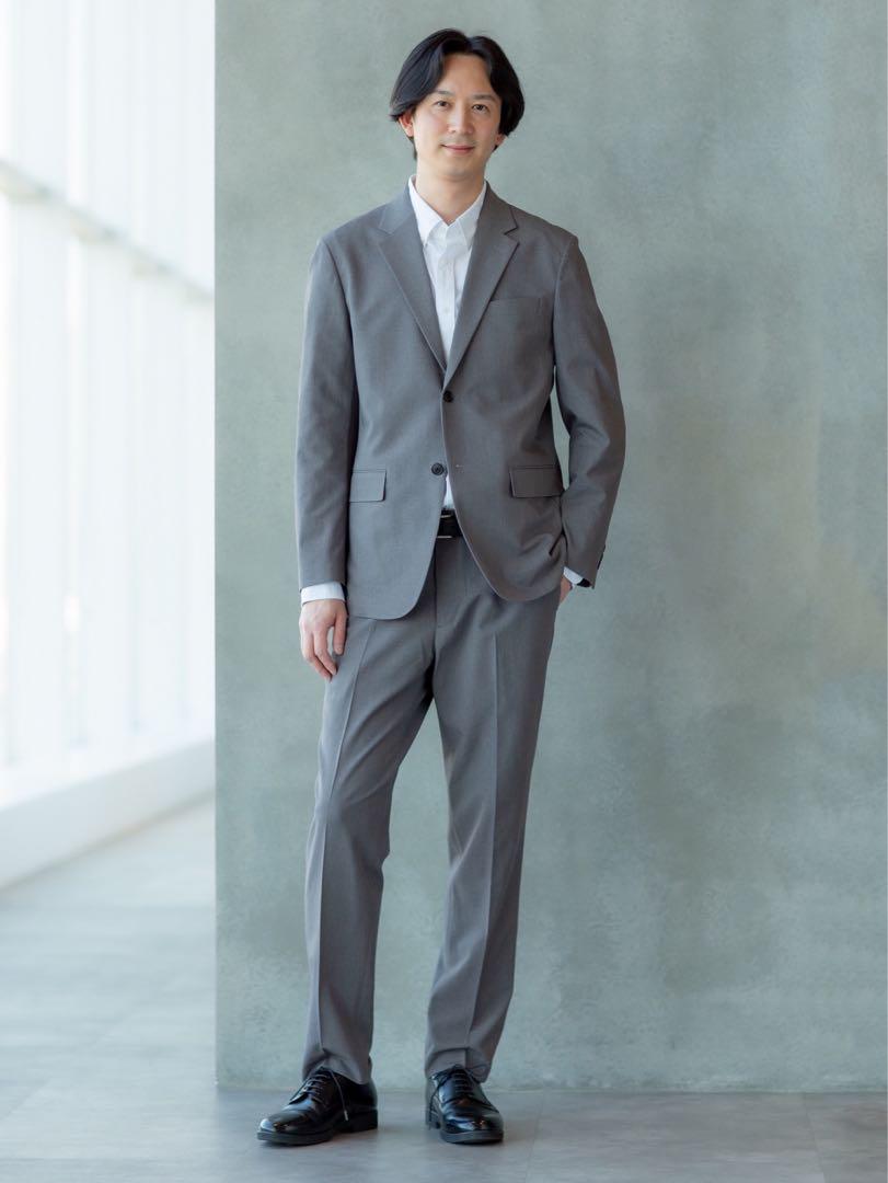 【美品】上下セット UNIQLO 感動ジャケット+感動パンツ 2023 M