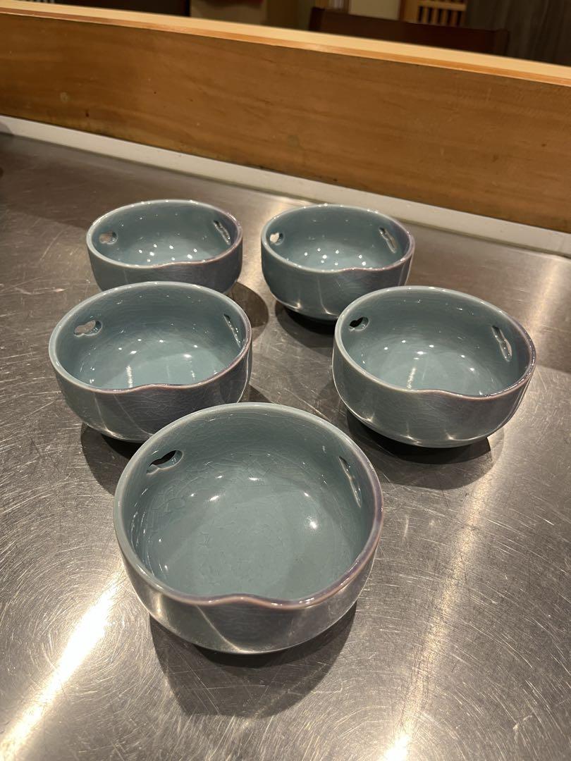 美濃焼小鉢 深山作5個セット箱付き送料込み