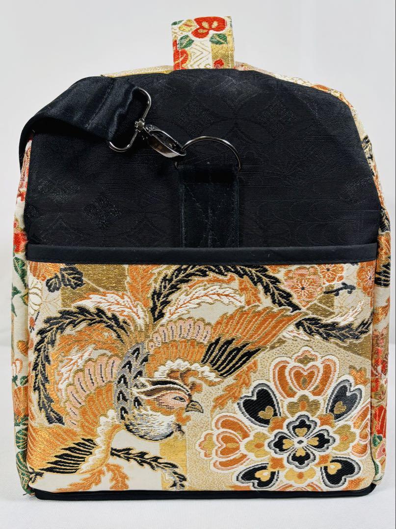帯バッグリメイク　ボストン50 akiko-dokusho-1004出品