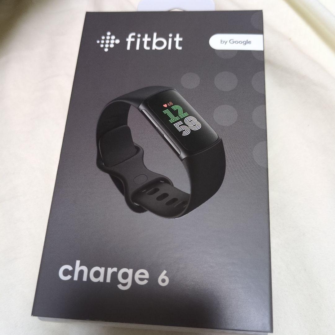 【新品未開封】Fitbit Charge 6 黒