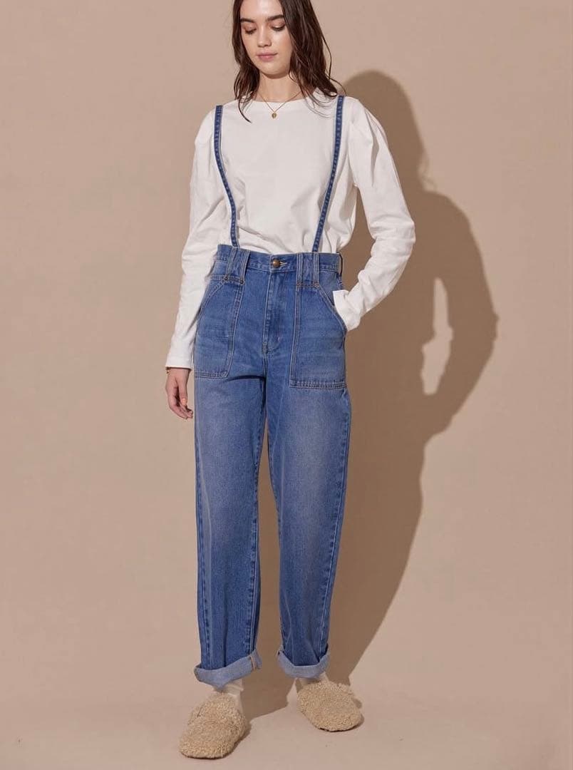 サスペンダー付きS