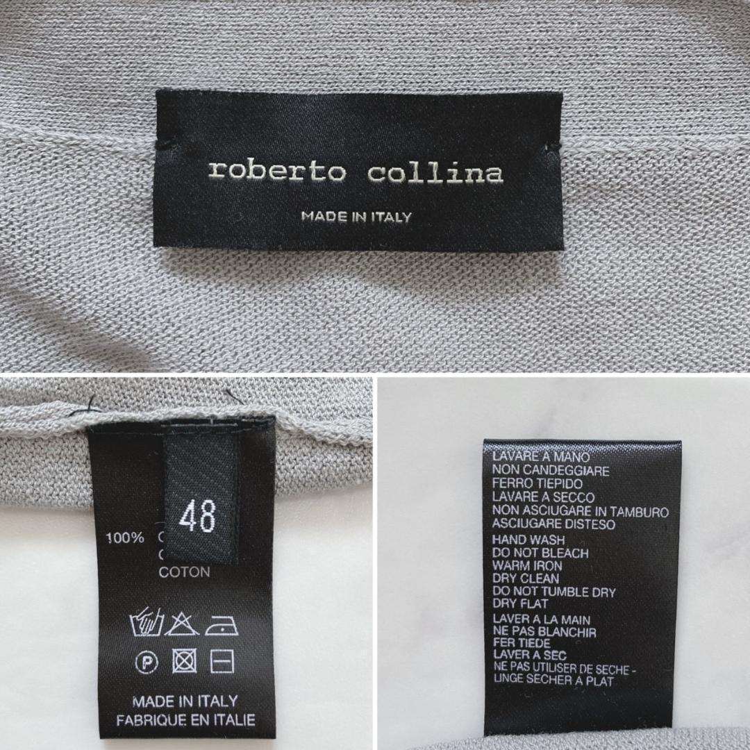 ROBERTO COLLINA コットン　カーディガン　イタリア製